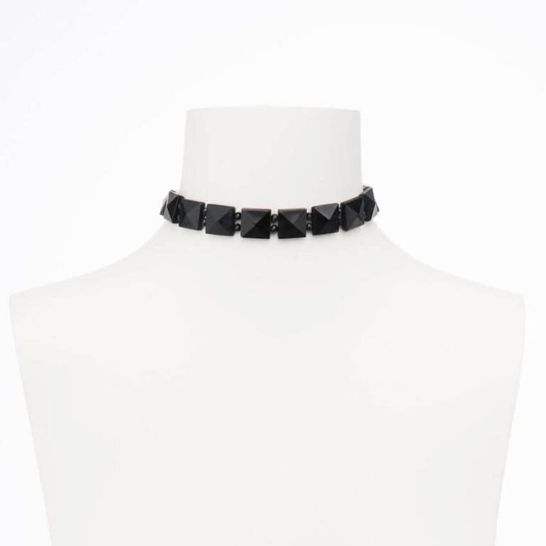 collarino chocker nero